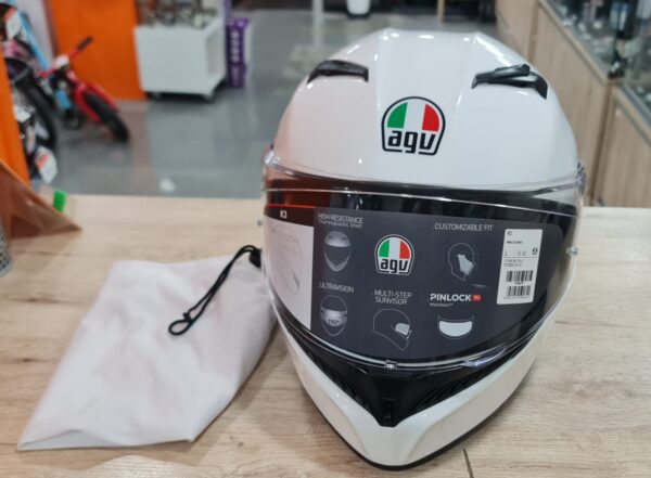 496492 2 CASCO DE MOTO AGV K3 TALLA L *A ESTRENAR*