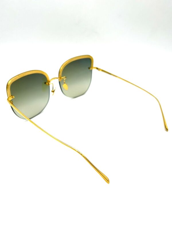 496577 3 GAFAS DE SOL DE MUJER LINDA FARROW LONI CAT EYE GOLD AND BLUE + FUNDA