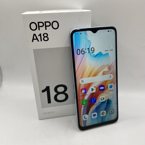 499758 1 scaled MOVIL OPPO A18 4/128GB + CAJA + CARGADOR