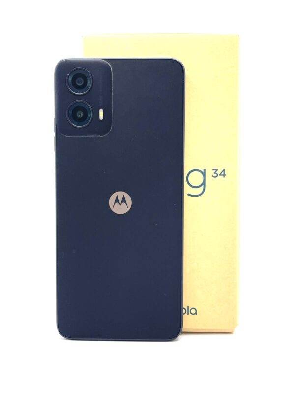 499795 2 MOVIL MOTOROLA G34 (4GB+128GB) + CAJA + CARGADOR