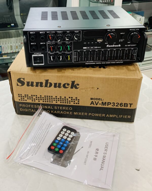 499817 3 scaled AMPLIFICADOR SUNBUCK AV-MP326BT+CAJA *A ESTRENAR*