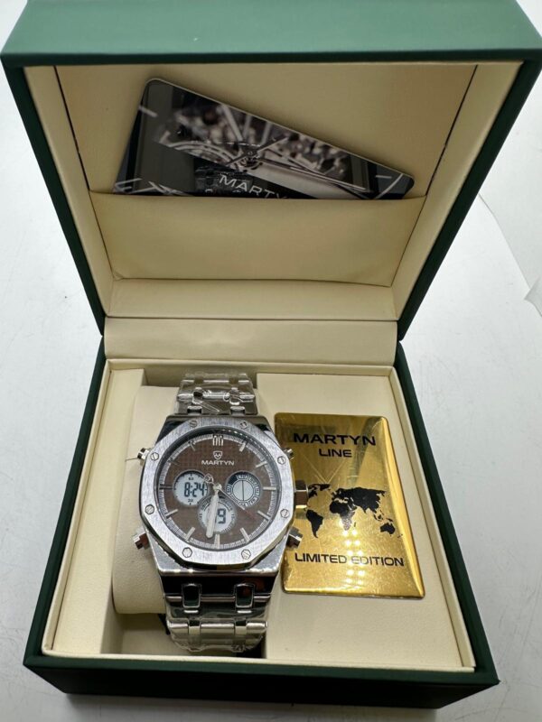 500955 4 RELOJ MARTYN LINE 3156 + CAJA + TARJETA