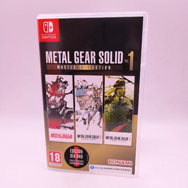 503776 scaled VIDEOJUEGO METAL GEAR SOLID VOL 1 MASTER COLLECTION