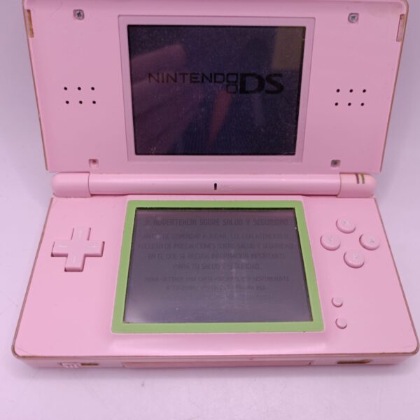 503858 5 CONSOLA NINTENDO DS LITE ROSA + CARGADOR