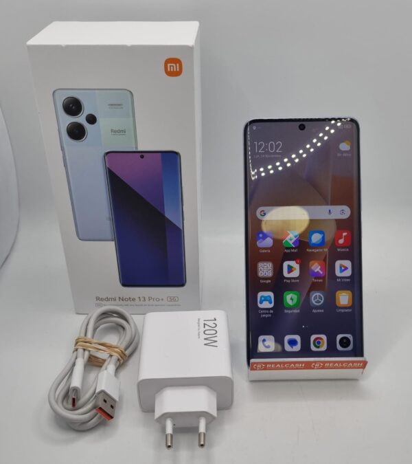 504730 1 MOVIL REDMI NOTE 13 PRO PLUS 12GB RAM /512GB +FUNDA+CAJA+CARGADOR