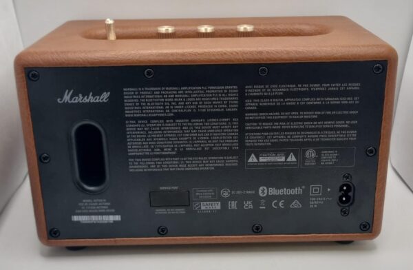 504744 4 ALTAVOZ MARSHALL MOD ACTON III + CABLE + MANUAL