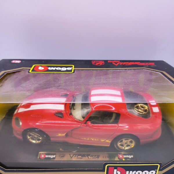 505010 3 scaled COPCHE DE COLECCION BURAGO 1515 DODGE VIPER GTS 1/24