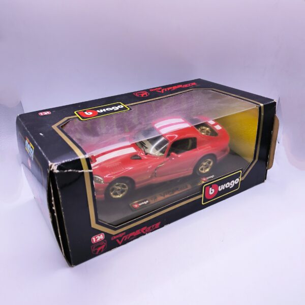 505010 scaled COPCHE DE COLECCION BURAGO 1515 DODGE VIPER GTS 1/24