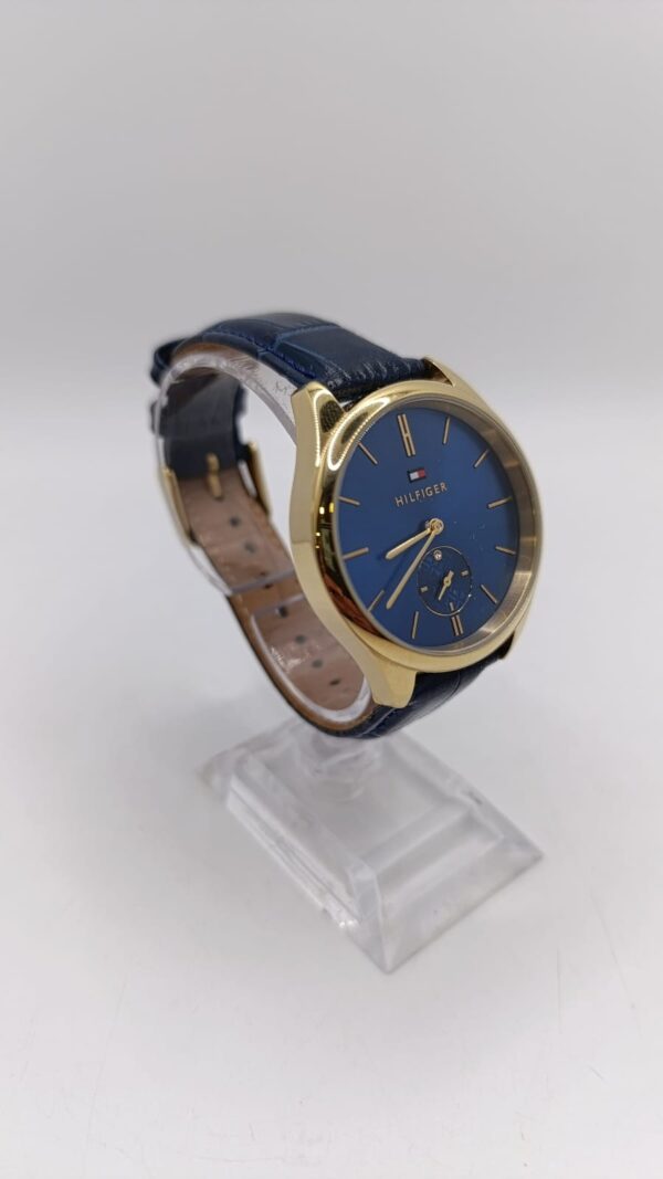 505237 2 RELOJ TOMMY HILFIGER TH 276 ESFERA AZUL + CAJA