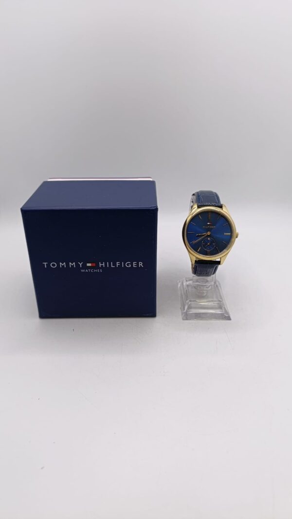 505237 4 RELOJ TOMMY HILFIGER TH 276 ESFERA AZUL + CAJA