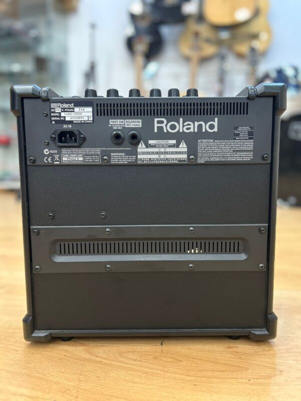 505252 2 AMPLIFICADOR DE GUITARRA CON EFECTOS ROLAND CUBE-20GX 24W