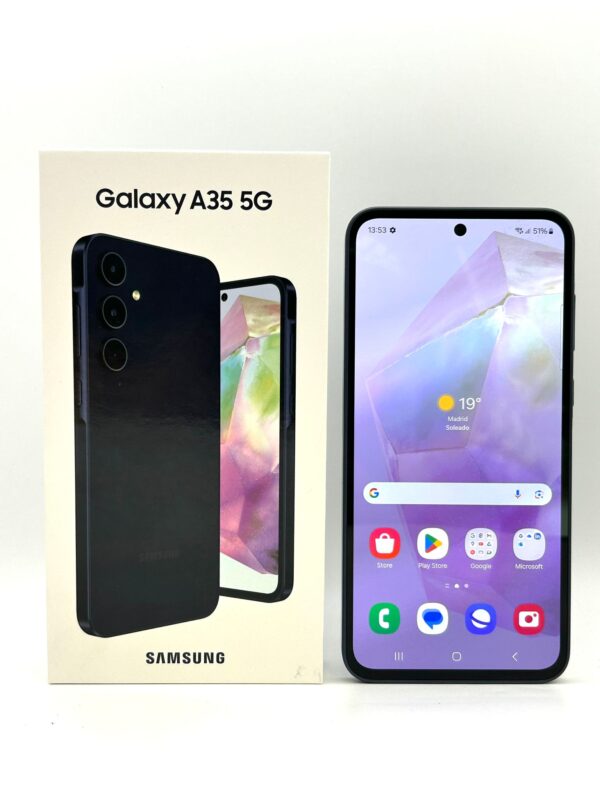 505558 6 MOVIL SAMSUNG GALAXY A35 5G 6GB 128GB * A ESTRENAR* + CAJA