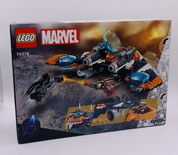 505694 2 FIGURA LEGO MARVEL ROCKET WARBIRD VS RONAN + CAJA *A ESTRENAR*