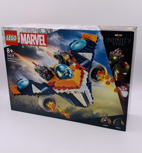 505694 FIGURA LEGO MARVEL ROCKET WARBIRD VS RONAN + CAJA *A ESTRENAR*