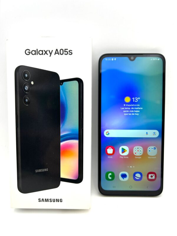 505780 1 MOVIL SAMSUNG GALAXY A05S 4GB 128GB * A ESTRENAR * + CAJA