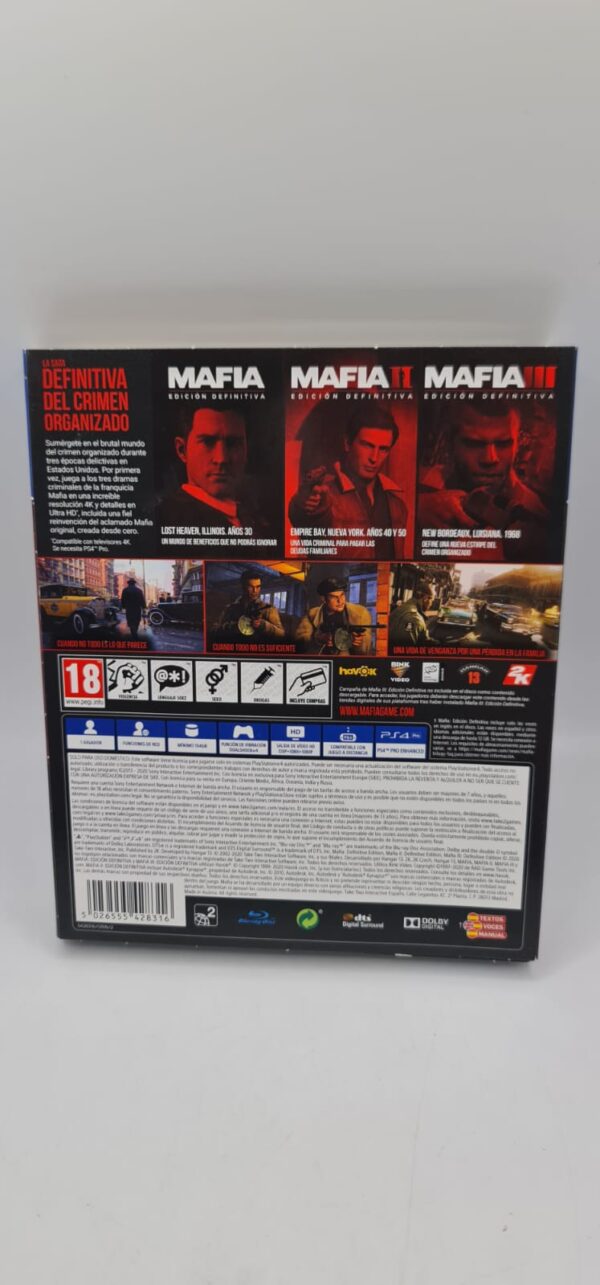 505798 1 JUEGO PS4 MAFIA TRILOGY