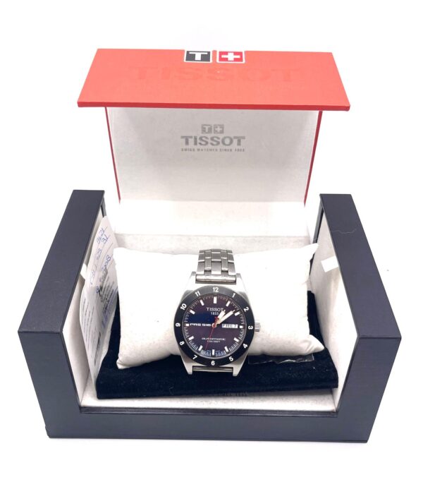 505836 1 RELOJ AUTOMATICO TISSOT PRS516 + CAJA + CERTIFICADO + ESLABONES