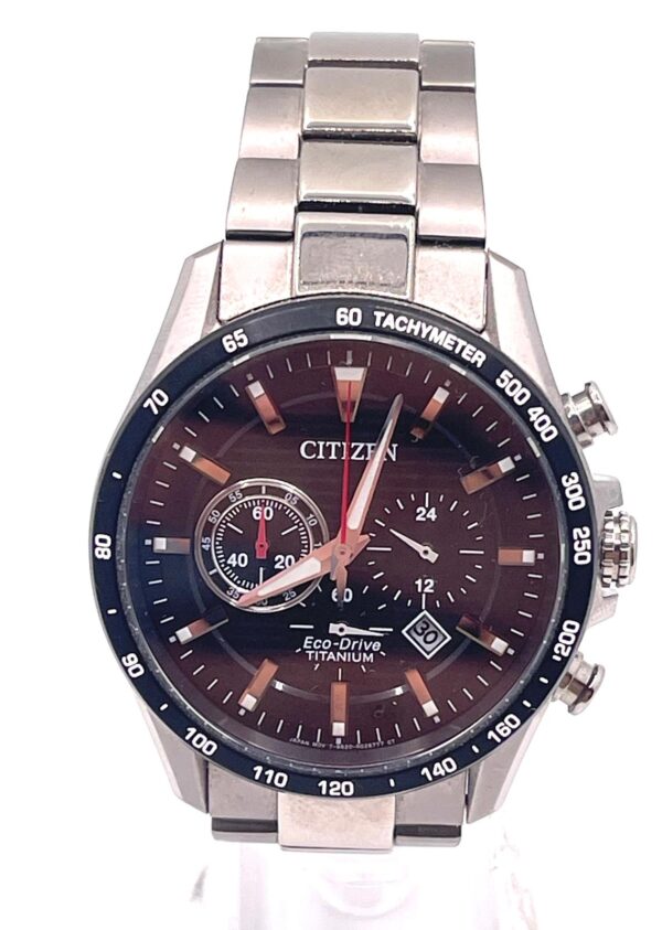 505964 1 RELOJ CITIZEN ECO DRIVE TITANIUM GN-4W-S + CAJA