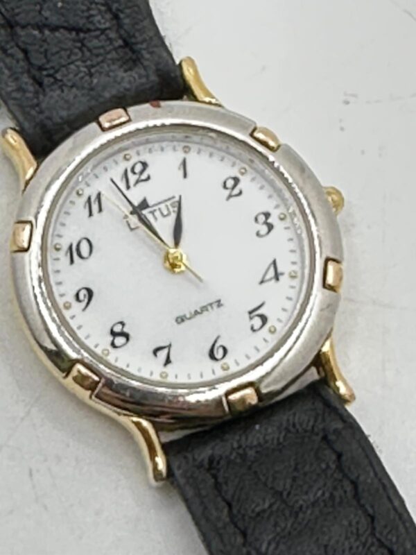 505968 1 RELOJ LOTUS 7681 ESFERA BLANCA CORREA DE PIEL