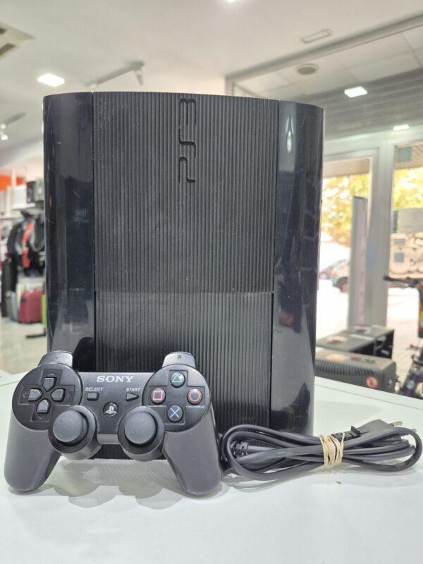 506039 1 CONSOLA PS3 SLIM 500GB + CABLES + MANDO