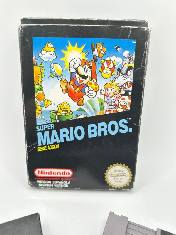 506163 12 VIDEOJUEGO SUPER MARIO BROS SERIE ACCION PARA NES