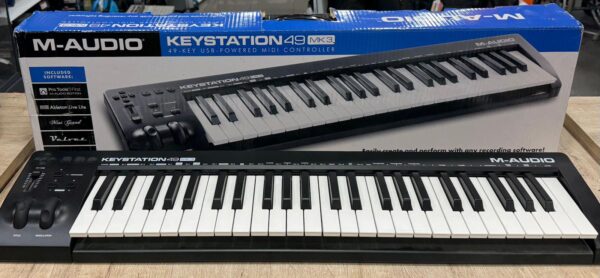 506539 1 TECLADO M-AUDIO KEYSTATION 49 MK3 + CAJA + CABLE