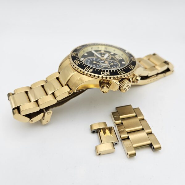 506565 6 scaled RELOJ DE CUARZO LASCOTTE CRONOGRAFO DORADO CON ESFERA NEGRA