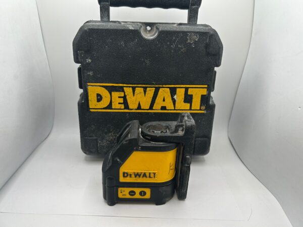 506786 2 NIVEL LASER DEWALT DW088 LUZ ROJA + MALETIN