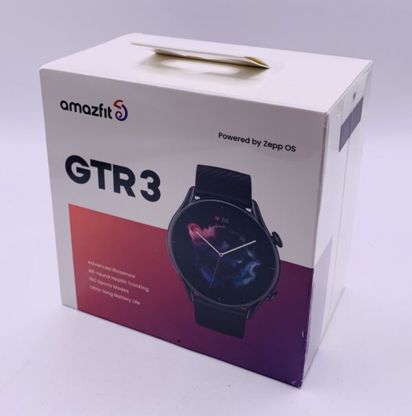 506910 SMARTWATCH AMAZFIT GTR 3 + CAJA + CARGADOR *A ESTRENAR*