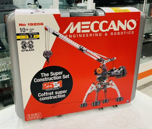 507022 3 scaled MECCANO SUPER CONSTRUCCION 25 EN 1 Nº 19206 + MALETIN