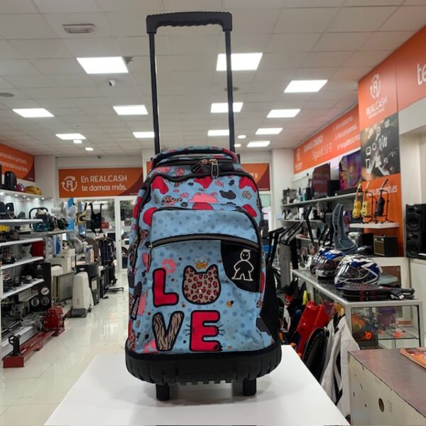 507187 2 MOCHILA TROLLEY CAMPRO LOVE