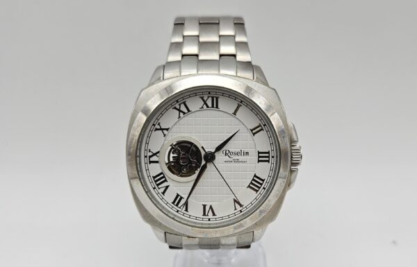 507430 4 scaled RELOJ AUTOMÁTICO ROSELIN OPEN BALANCE BLANCO