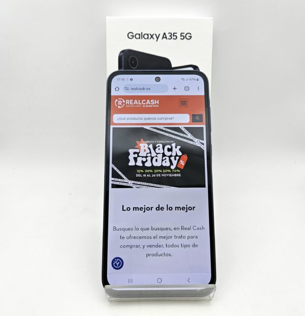 507536 1 scaled MOVIL SAMSUNG GALAXY A35 5G 6GB 128GB * A ESTRENAR* + CAJA