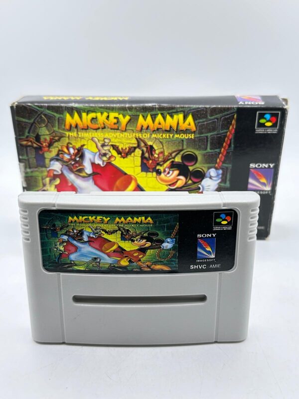 507561 1 VIDEOJUEGOS SUPER NINTENDO MICKEY MANIA