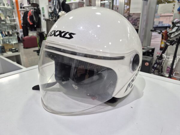 507570 1 CASCO PARA MOTO AXXIS TALLA L BLANCO