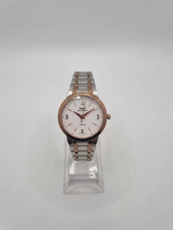 507833 1 RELOJ SANDOZ GENEVE 81296 1231 CORREA METALICA