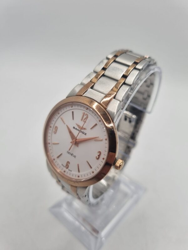 507833 3 RELOJ SANDOZ GENEVE 81296 1231 CORREA METALICA