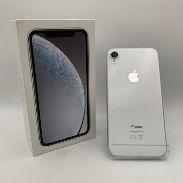 508453 8 MOVIL IPHONE XR 128GB + CAJA + AURICULARES + CABLE