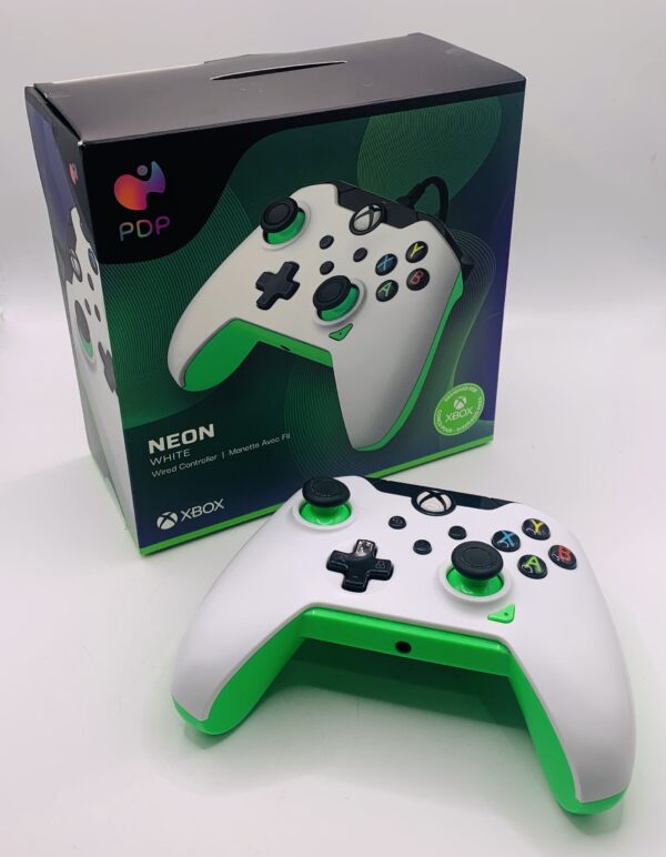 508602 scaled MANDO PDP NEON WHITE XBOX ONE + CAJA