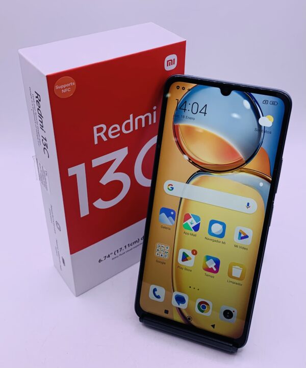 508832 scaled MOVIL REDMI 13C 6/128GB + CAJA + CABLE DE CARGA