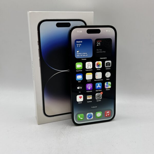 508935 1 scaled MOVIL APPLE IPHONE 14 PRO 256GB NEGRO CAJA Y CABLE