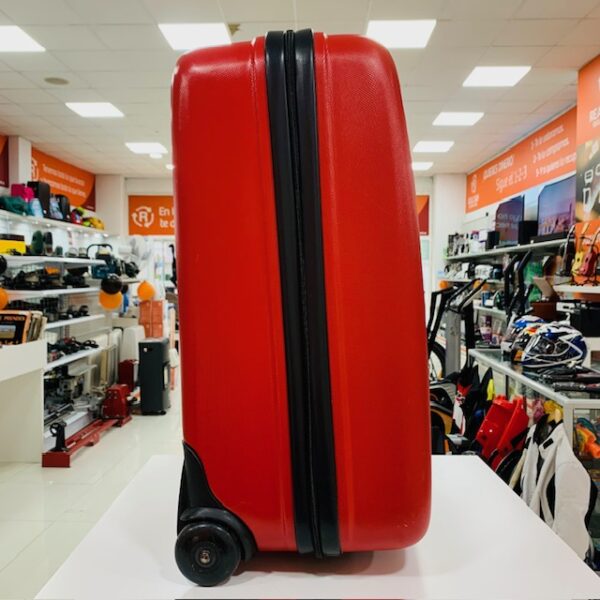 508938 2 MALETA NEWEST TROLLEY ROJA RUEDAS