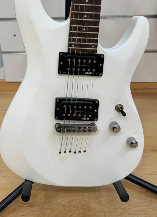 508961 6 GUITARRA ELECTRICA SCHECTER C-6 DELUXE BLANCA