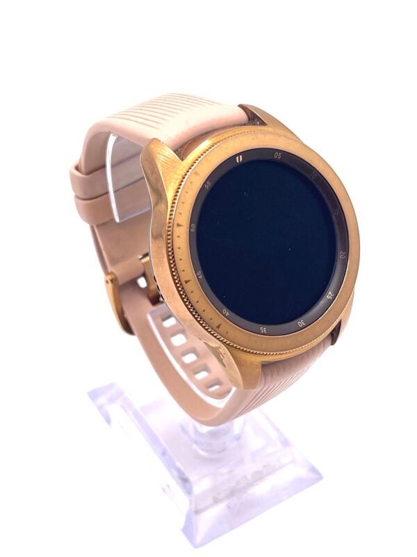 509145 2 SAMSUNG GALAXY WATCH SM-R810 DORADO + CARGADOR