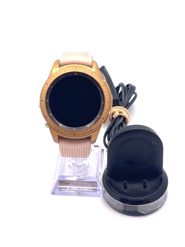 509145 5 SAMSUNG GALAXY WATCH SM-R810 DORADO + CARGADOR