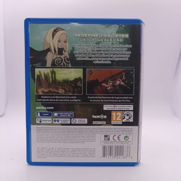 509238 3 JUEGO PSVITA GRAVITY RUSH