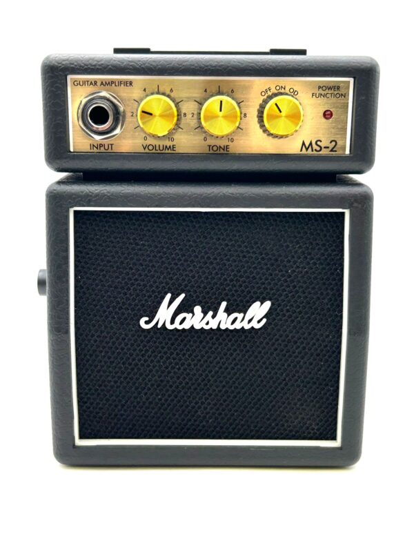 509260 1 AMPLIFICADOR GUITARRA A PILAS MARSHALL MS2 + CABLE