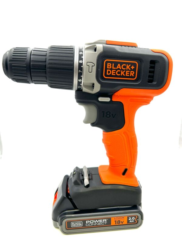 509296 2 TALADRO ATORNILLADOR BLACK N DECKER BCD003D2KA + MALETIN * A ESTRENAR*