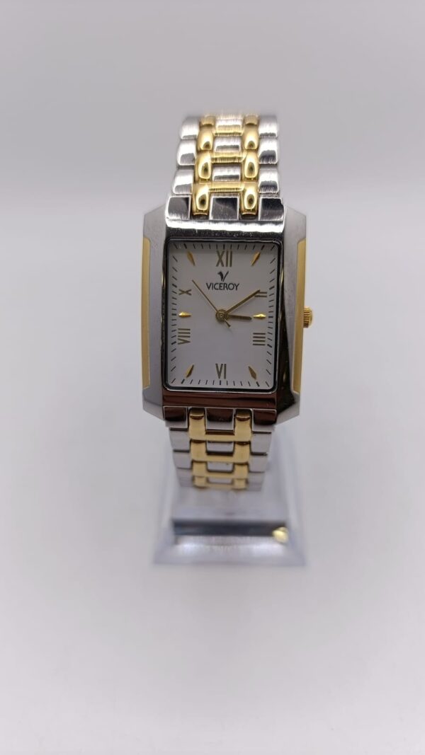 509338 2 RELOJ VICEROY 40905 CORREA DE ACERO+CAJA