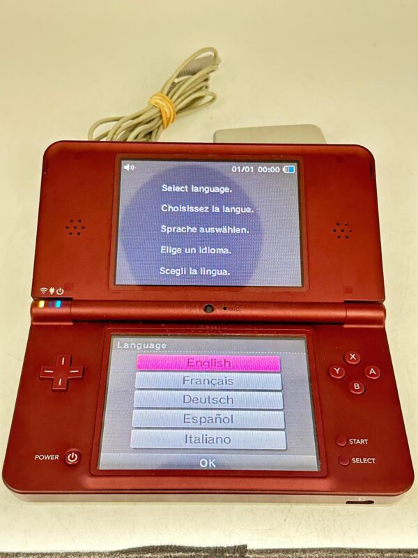 509422 1 CONSOLA NINTENDO DSi XL ROJO + CARGADOR